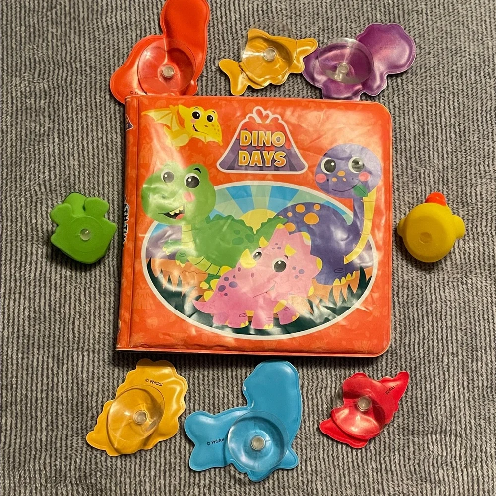 Dino Day Bath Time Book - Picture 2 of 8